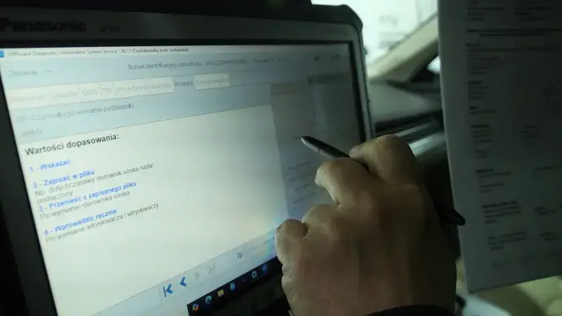 Czynności po wymianie silnika