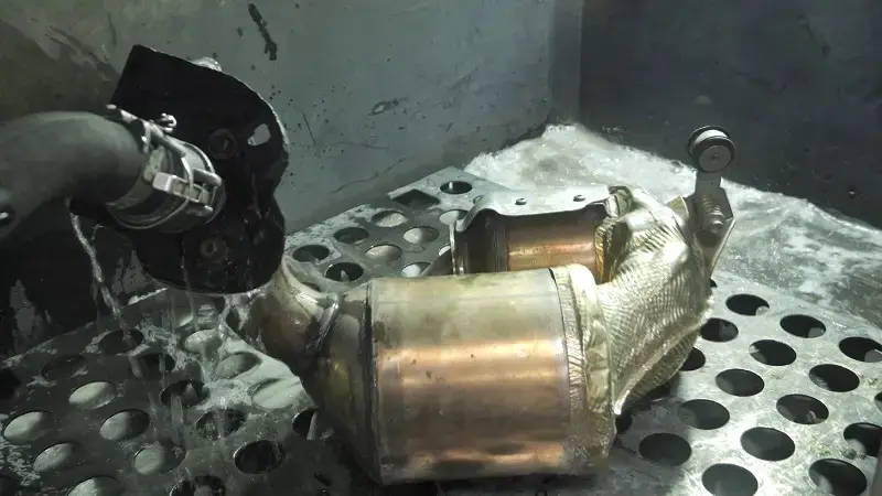 Czyszczenie DPF z Audi 3,0 TDI